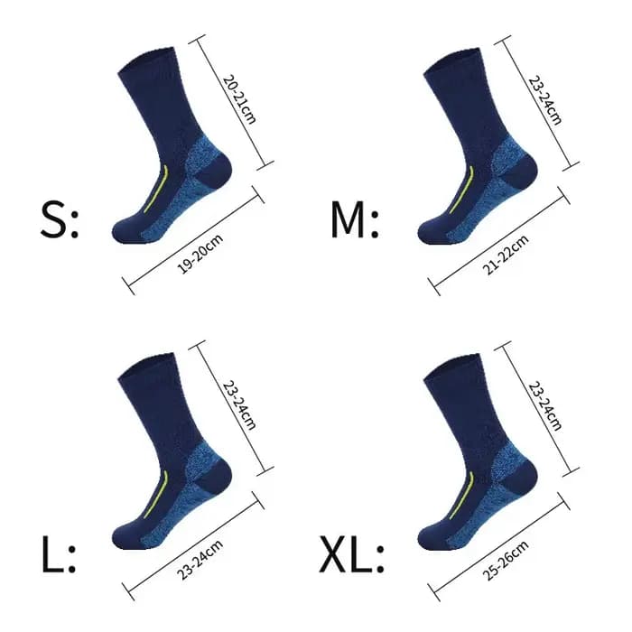 Chaussettes imperméables et respirantes pour hommes et femmes