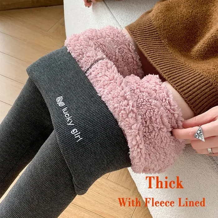 Leggings doublés en polaire pour femmes, épais, doux, taille haute, contrôle du ventre, collants thermiques, pantalons chauds en velours pour l'hiver froid