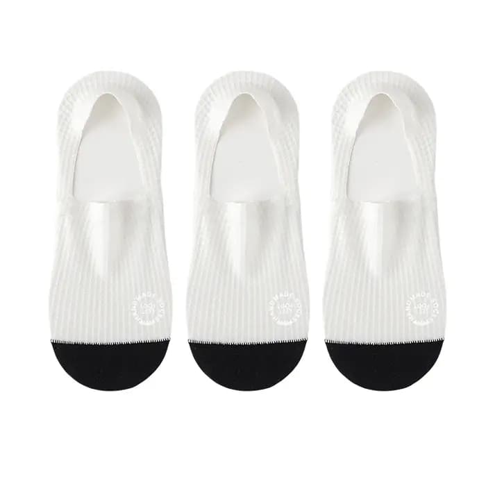 3 paires de chaussettes invisibles pour hommes