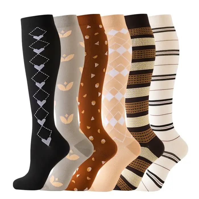 Chaussettes de compression pour le yoga et le sport