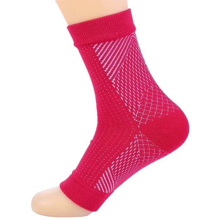 Chaussette de Compression à bout ouvert, protection de l'arthrite du talon, manchon de pansement élastique en Nylon, chaussettes de protection, manches de pied, chaussettes serrées décontractées