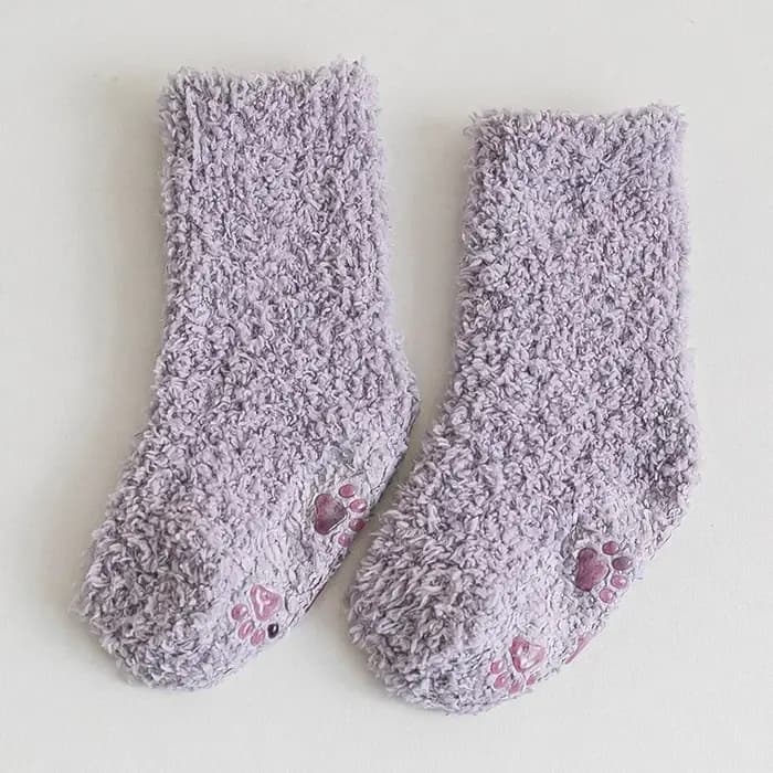 Chaussettes de Noël en coton de dessin animé pour enfants