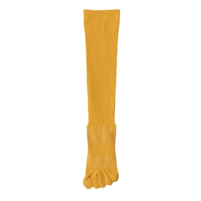 1 paire de chaussettes hautes en coton pour femmes