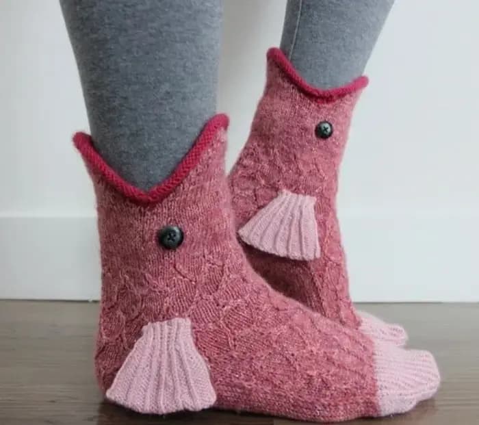 Chaussettes pour femmes créatives mi Tube Animal chaussette drôle dessin animé tricot Crocodile