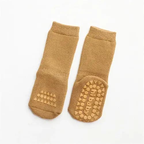 Chaussettes de sol épaisses pour enfants de 0 à 3 ans