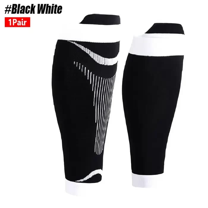 1 paire de manchons de compression élastiques pour mollets