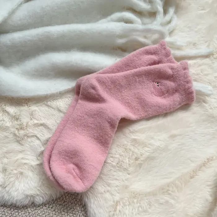 Chaussettes à rayures colorées pour femmes
