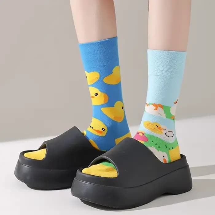 1 paire homme femmes chaussette originale AB marée chaussettes Van Gogh phare animaux marins