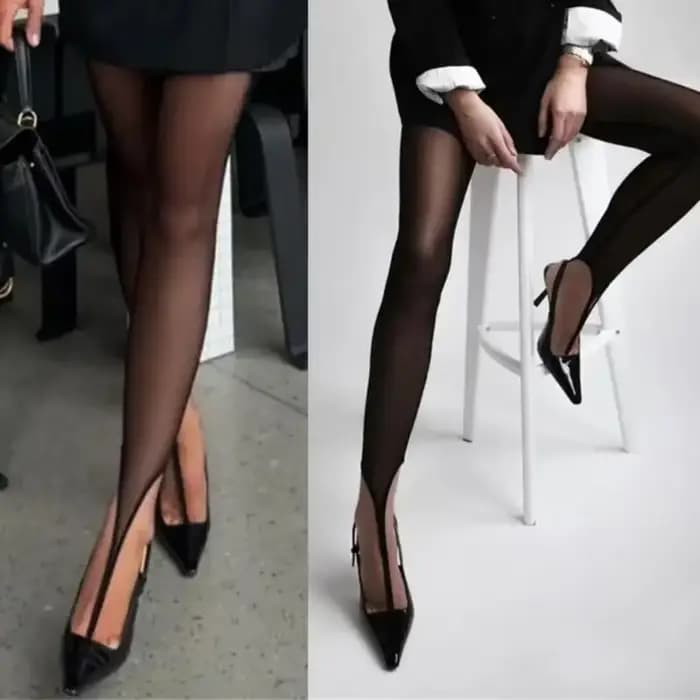 Collants sans pieds en Nylon haute durabilité avec boucle d'orteil