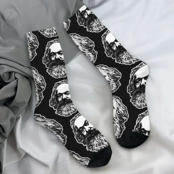 Chaussettes Karl Marx Marx coordonnantes pour hommes