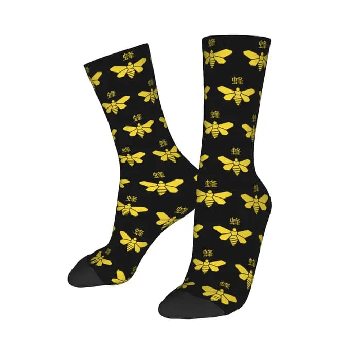 Chaussettes personnalisées Kawaii Breaking Bad Elements pour hommes et femmes