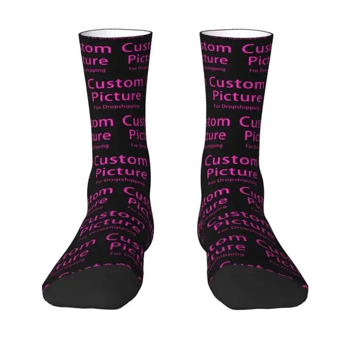 Chaussettes habillées personnalisées pour hommes