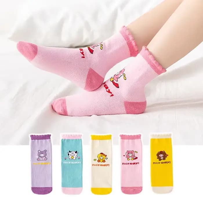 5 paires de chaussettes pour bébés enfants