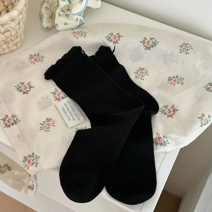 Chaussettes pour femmes Printemps-Été Respirantes, Chaussettes à nœud à la cheville, Style Ballerine