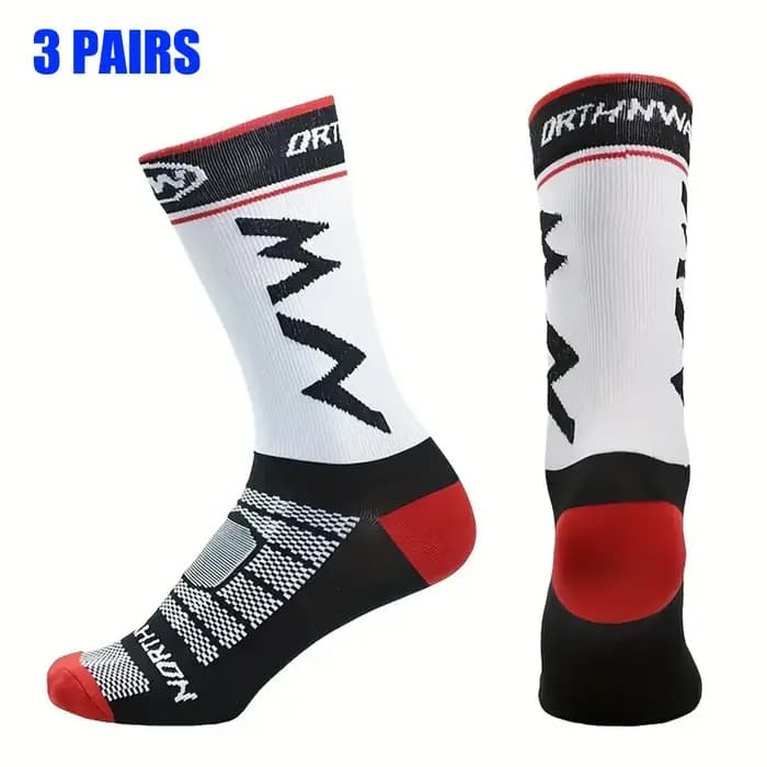 3 paires de chaussettes de sport respirantes de haute qualité