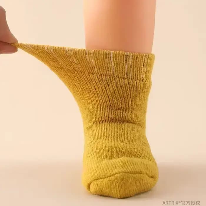 Chaussettes en laine et cachemire pour enfants de 0 à 10 ans