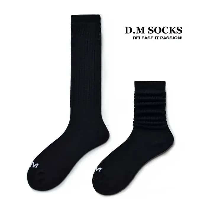 Chaussettes pour hommes jaune vert rose noir blanc couleur unie chaussettes hautes confortables bas