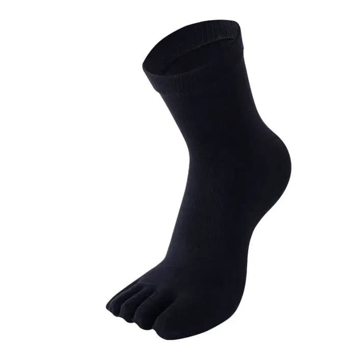 Chaussettes Tabi pour hommes, chaussettes à orteils séparés pour femmes, chaussettes Kimono Flip Flop pour femmes, chaussettes à orteils séparés, noires, blanches, en coton, déodorantes, respirantes