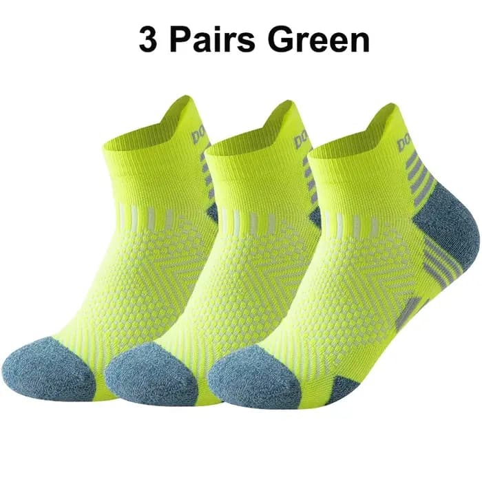 3 paires de chaussettes de course Marathon pour hommes et femmes