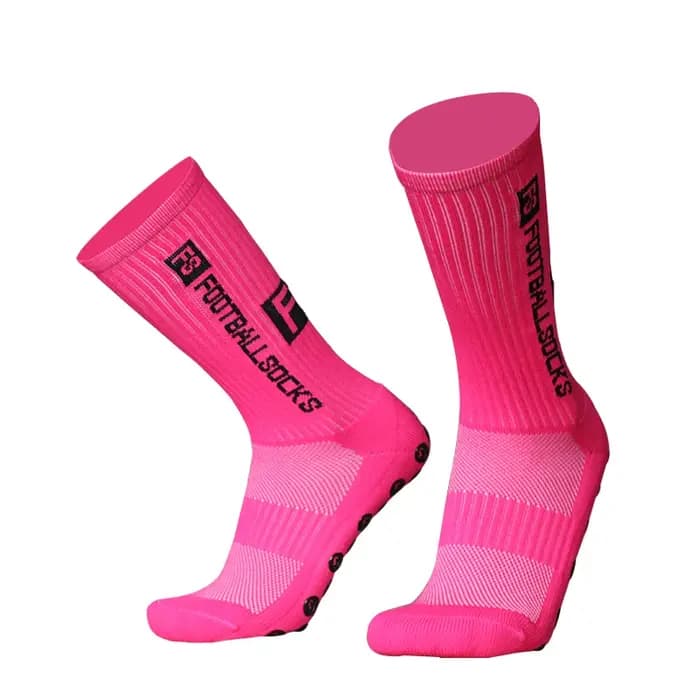 Nouveau Style FS chaussettes de Football rondes en Silicone ventouse poignée anti-dérapant
