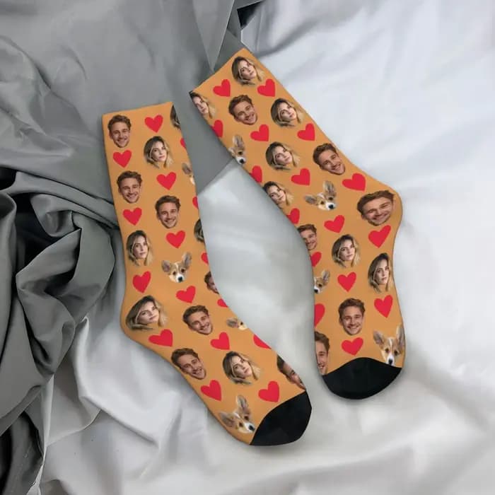 Chaussettes personnalisées pour hommes et femmes