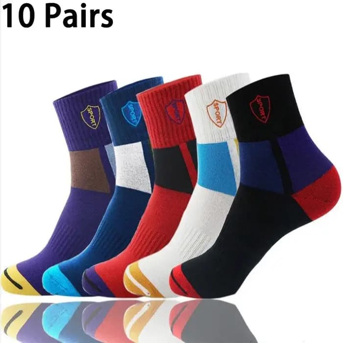 10 paires de chaussettes anti-odeur pour hommes
