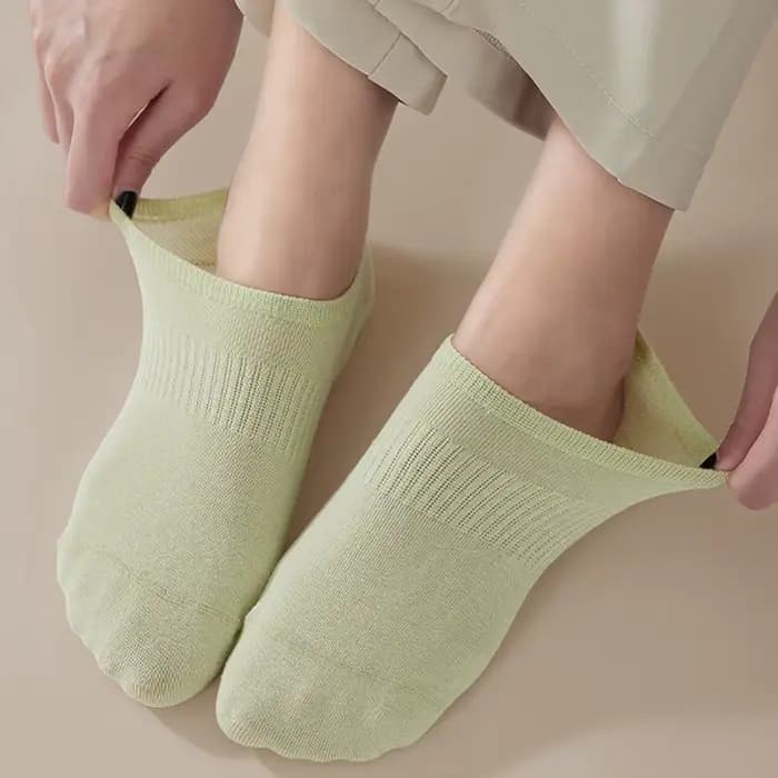 5 paires de chaussettes invisibles pour femmes