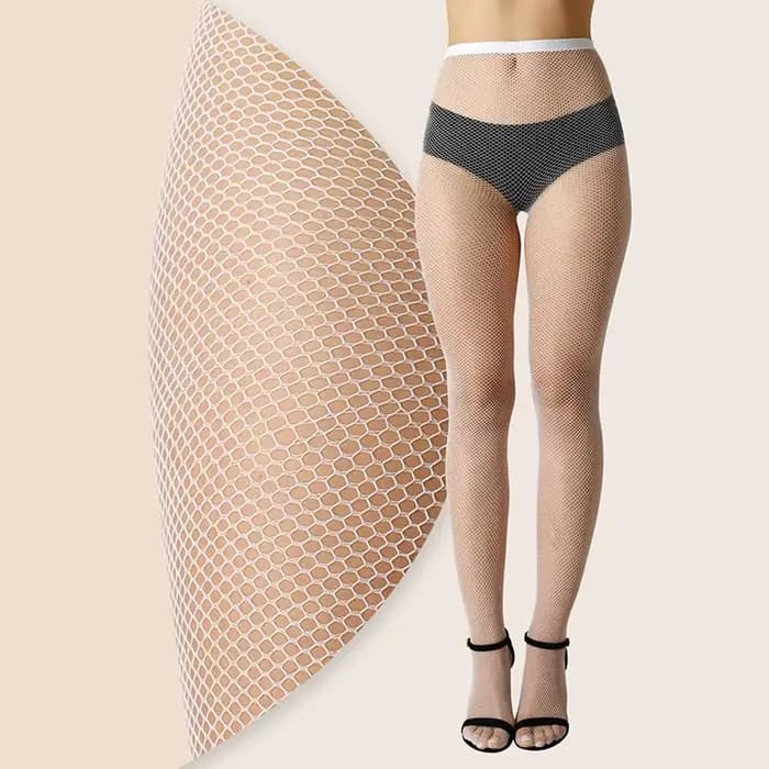 Kave 1 paire collants résille bas femmes taille haute collants Sexy Lingerie collants collants fête