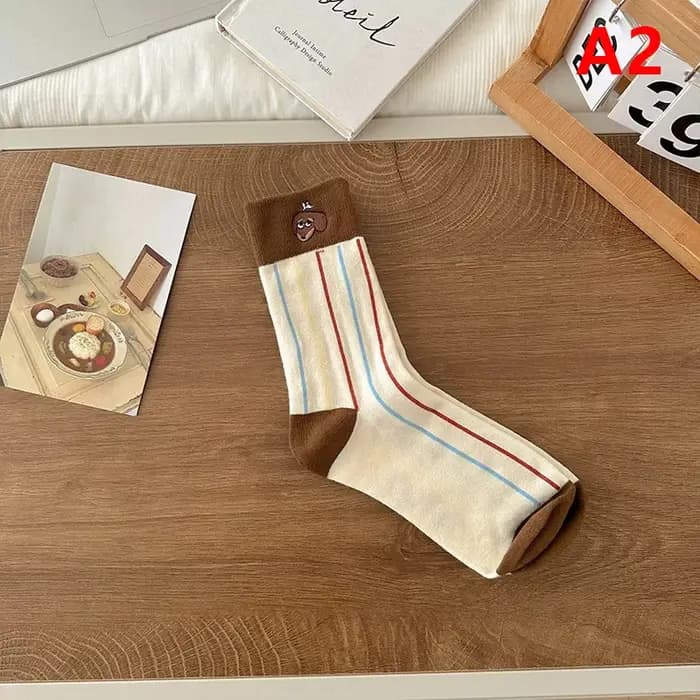 【N】 Chaussettes drôles en coton avec animaux teckel