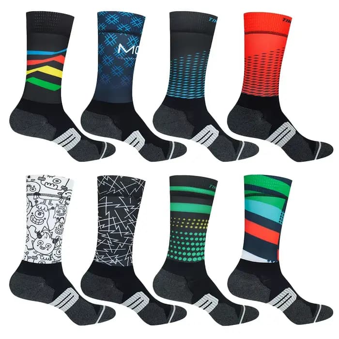 Chaussettes de compression coordonnantes pour homme et femme