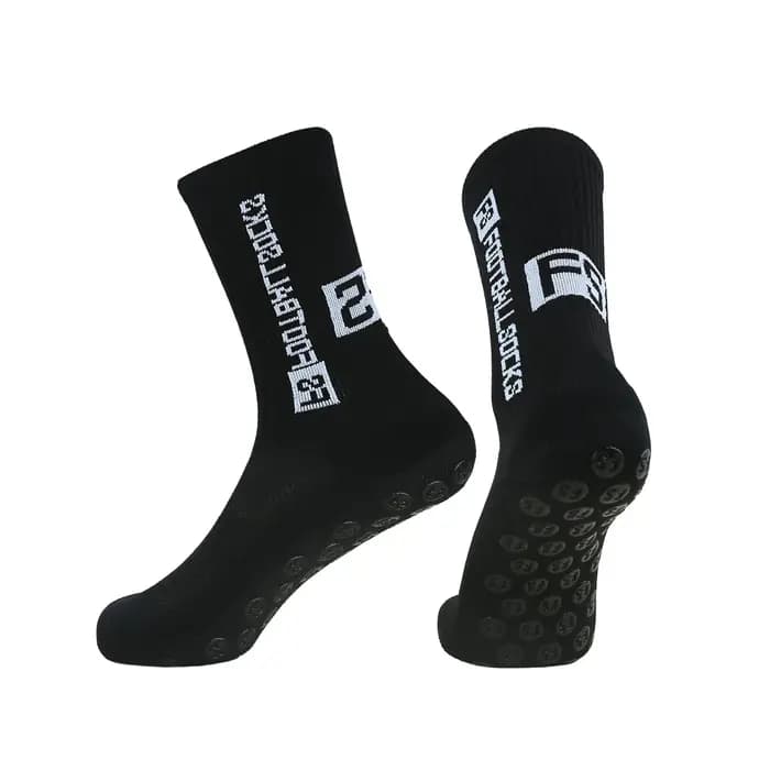 Chaussettes de football, chaussettes de sport mi-longues pour hommes, chaussettes de course, fond de serviette épais antidérapant, résistantes à l'usure