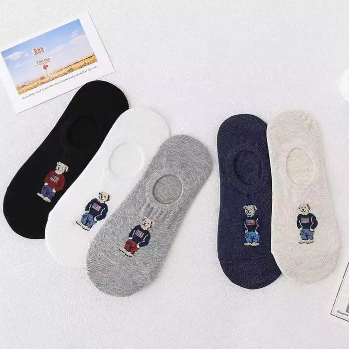 5 paires de chaussettes d'été en pur coton pour femmes
