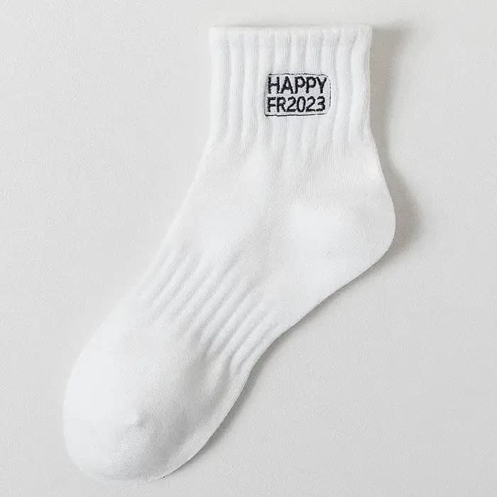 Broderie Aartoon animaux quotidien cheville chaussette hommes coton chaussettes courtes printemps été mâle Harajuku