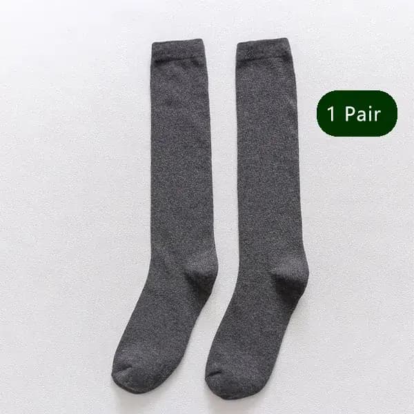 Chaussettes longues en coton pour hommes