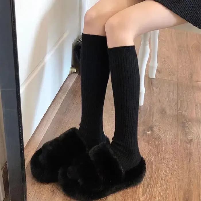 Chaussettes tricotées pour femmes