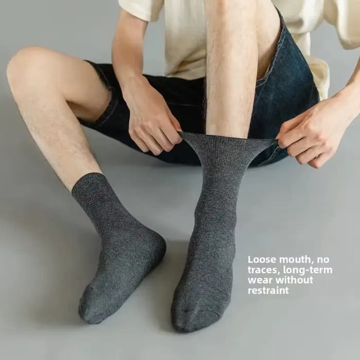 5 paires de chaussettes pour diabétiques sans liaison pour femmes enceintes et personnes âgées
