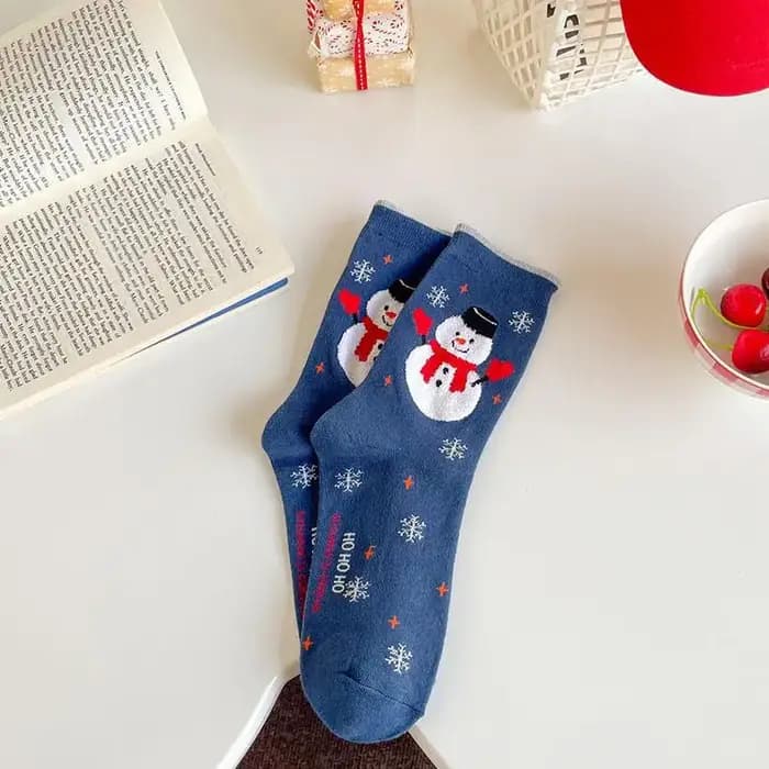 Chaussettes de Noël drôles pour hommes et femmes