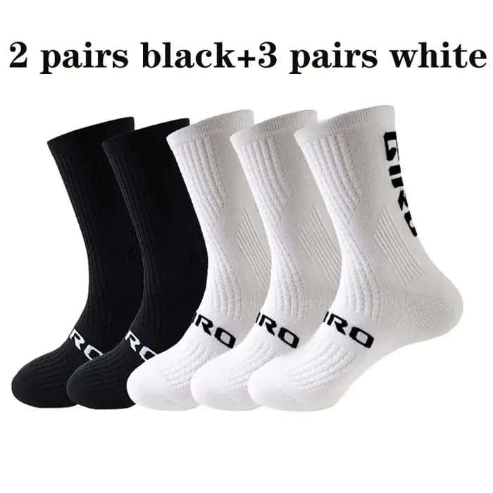5 paires de chaussettes de cyclisme pour hommes