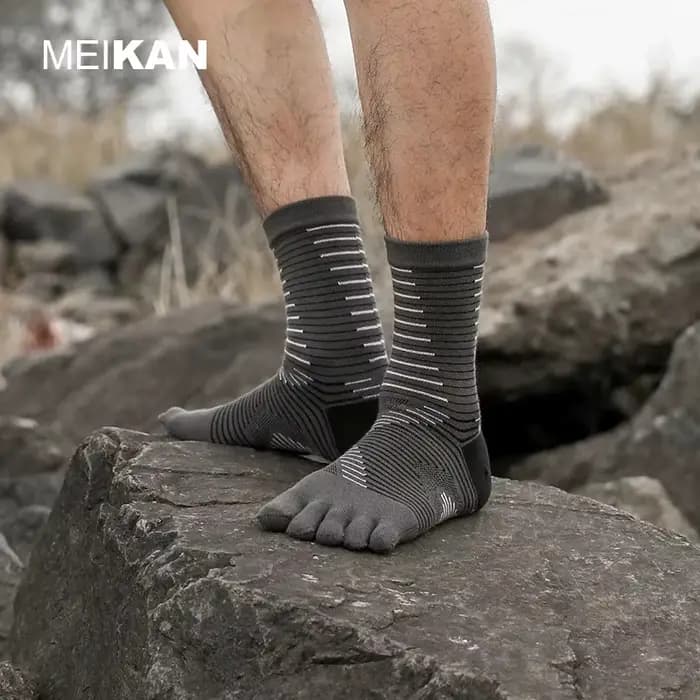 2 paires de chaussettes de course MEIKAN Marathon pour hommes
