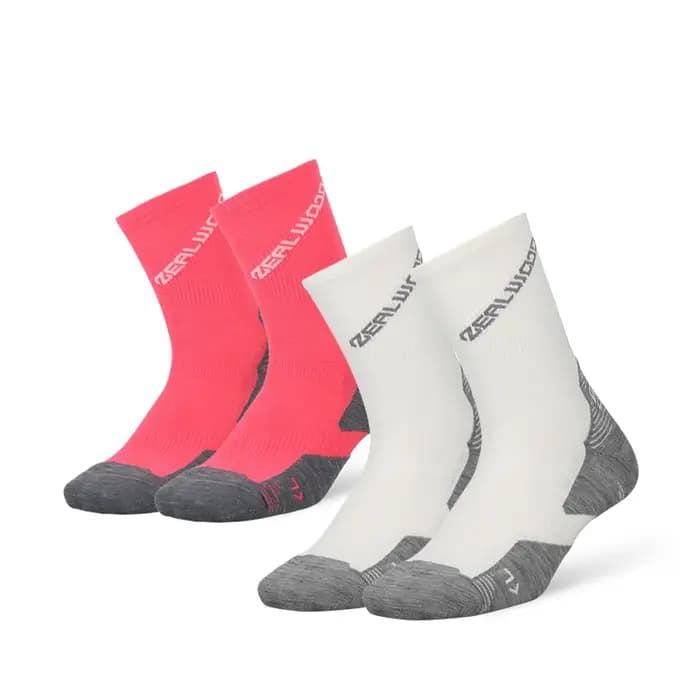 ZEALWOOD chaussettes de course athlétiques hommes femmes laine mérinos