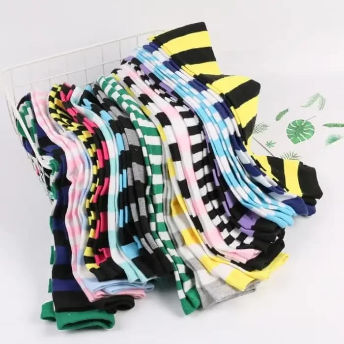 Cuisse haute chaussettes femmes rayé bas dames Kawaii drôle filles blanc longue au-dessus du genou chaussette Cosplay noël 2025 nouveau dans
