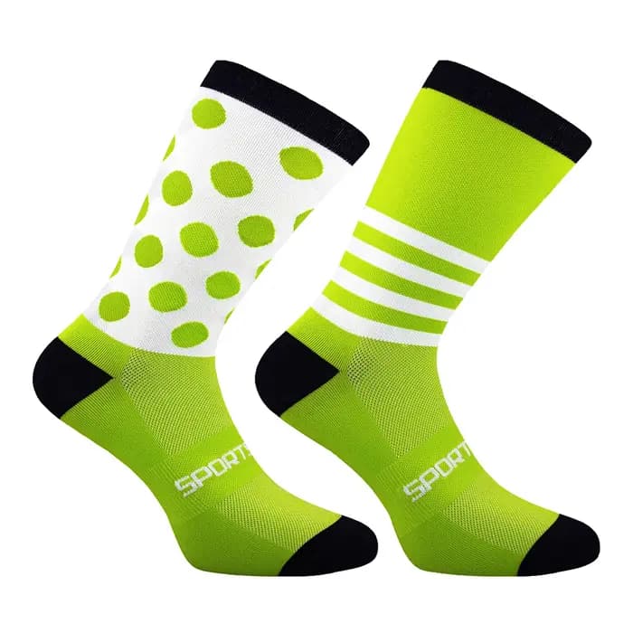 Chaussettes de cyclisme respirantes et évac80-l'humidité, vêtements professionnels, chaussettes de sport de vélo, chaussettes de fitness multifonctionnelles, chaussettes de course à pied