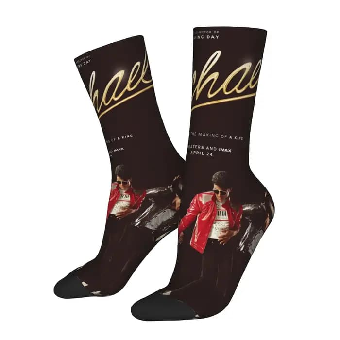 1 paire de chaussettes amusantes et originales pour hommes