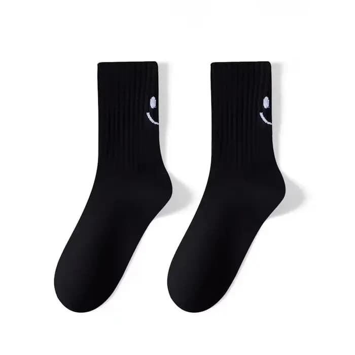 Chaussettes de sport unies pour couples, respirantes, absorbant la transpiration, douces, confortabl