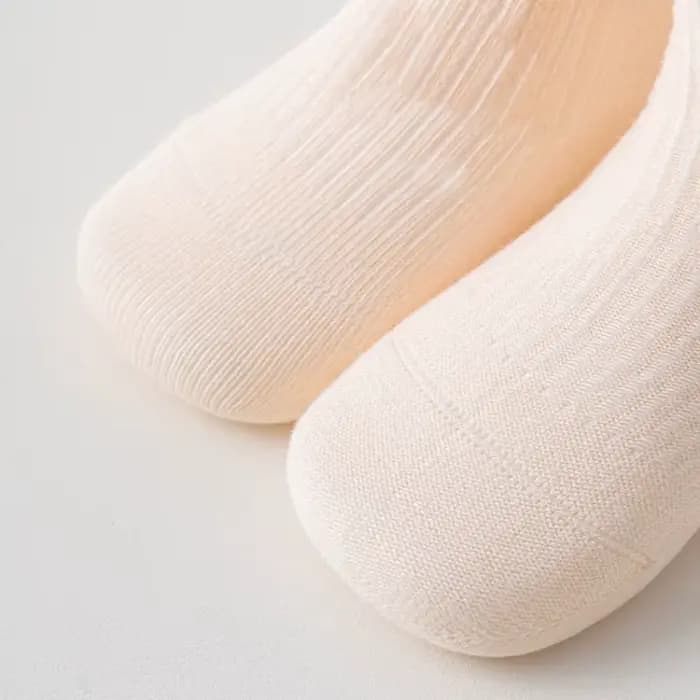 Chaussettes longues en dentelle pour nouveau-né
