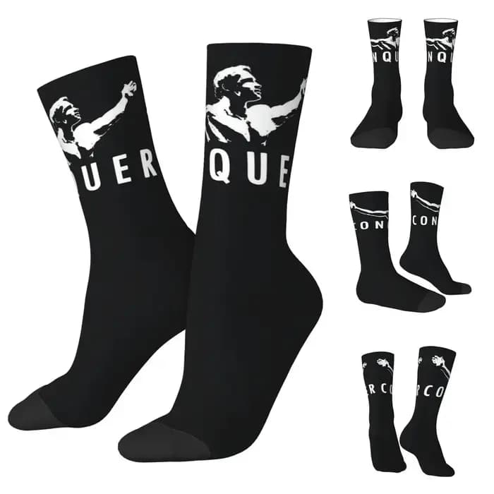 Chaussettes imprimées décontractées pour hommes et femmes