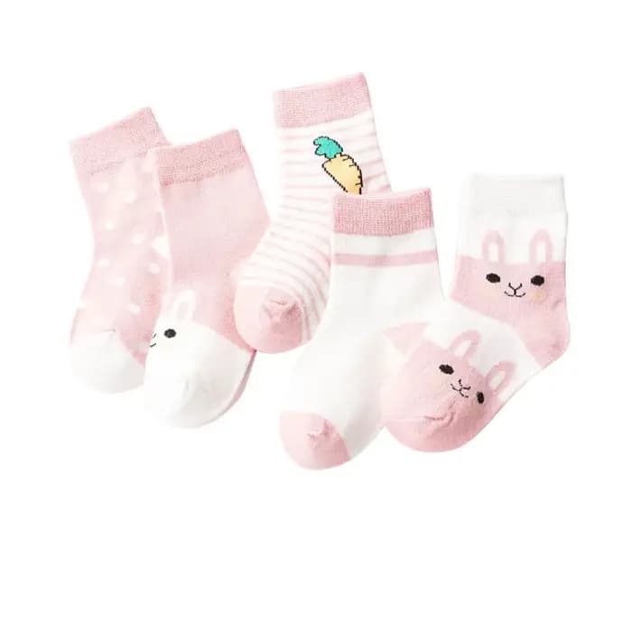 Chaussettes Courtes à Rayures et à Pois pour Bébé Garçon et Fille