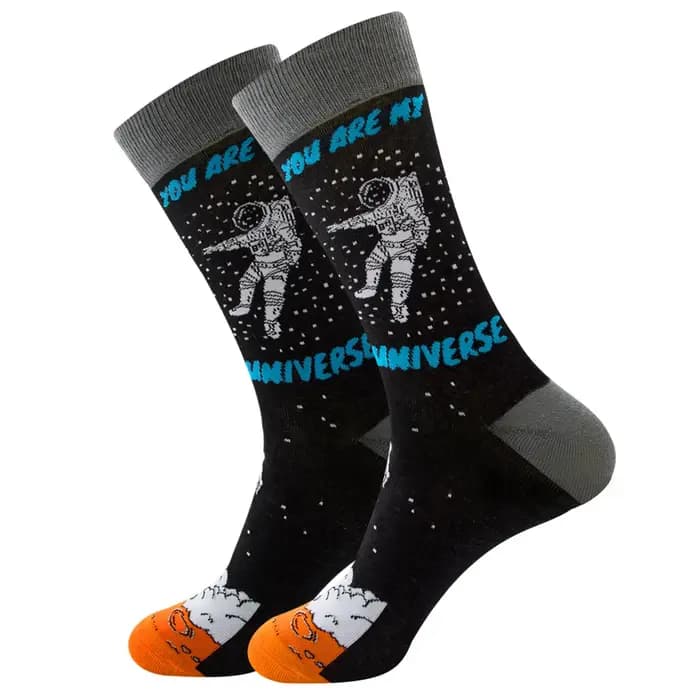 Chaussettes colorées pour hommes