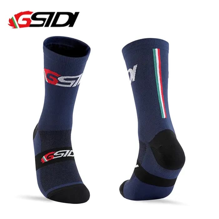 Gsidi – chaussettes de cyclisme à Compression de haute qualité pour hommes et femmes