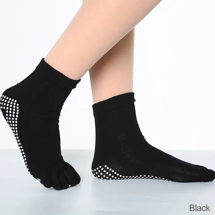 Chaussettes de Yoga colorées antidérapantes pour femmes
